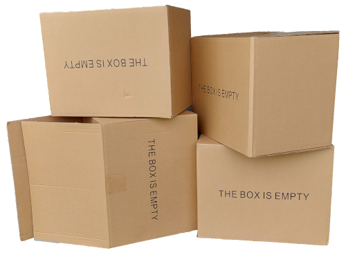 empty boxes 4 transparent